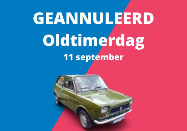 Oldtimerdag |GEANNULEERD|